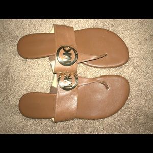 Michael Kors MK flip flops